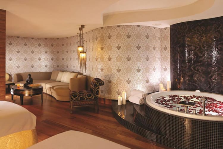 Spa treatment room